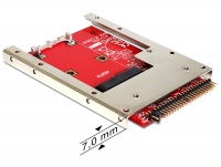 Delock Converter IDE 44 Pin > mSATA with 2.5″ Frame (7 mm)