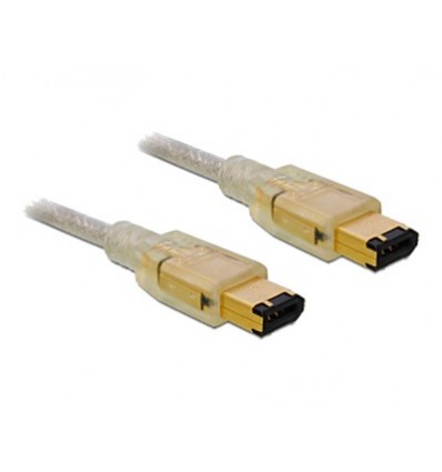 Delock Cable FireWire 6 pin male 6 pin male 3 m