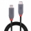 LINDY 2.0m USB4 240W Typ C Kabel, 40Gbit/s, Anthra Line