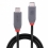 LINDY 1.5m USB4 240W Typ C Kabel, 40Gbit/s, Anthra Line