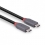LINDY 0.8m USB4 240W Typ C Kabel, 40Gbit/s, Anthra Line