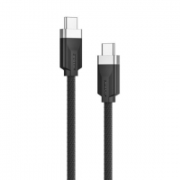 Alogic USB 3.2 Anschlusskabel Typ C -C 5A M/M 1m, sw