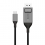 Alogic USB C Adapterkabel Typ C -DPort M/M 4k 60 Hz 1m, gr
