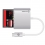 Alogic Card Reader USB-C SD, Micro SD, Compact Flash Silber