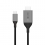 Alogic USB Kabel USB-C -> HDMI M/M 1m 4K 60Hz grau
