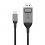 Alogic USB Kabel USB-C -> DPort M/M 2m 4K 60Hz grau