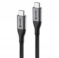 Alogic USB Kabel USB 2.0 USB-C -> USB-C 5A/480Mbps 1.5m grau