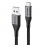 Alogic USB Kabel USB 2.0 -> USB-A 3A/480Mbps 0.3m grau