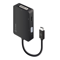 Alogic Adapter USB-C 3In1 -> HDMI VGA schwarz