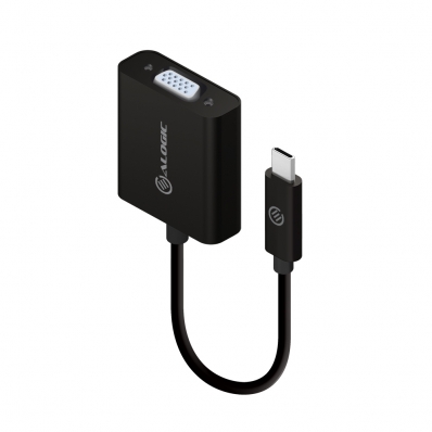 Alogic Adapter USB-C -> VGA schwarz