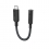 Alogic Adapter USB-C -> Audio 3,5mm schwarz