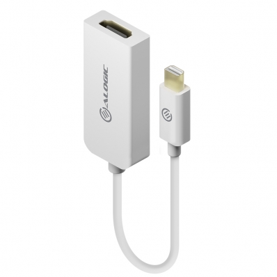 Alogic Adapter DisplayPort Mini -> HDMI weiß