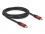 Delock USB 2.0 Cable USB Type-C™ male to male PD 3.1 240 W E-Marker 2 m red metal