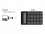 Delock 2 in 1 USB Type-A Keypad with Calculator function 2.4 GHz wireless black