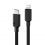 Alogic USB 2.0 Anschlusskabel Typ C -Lightning M/M 2m, sw