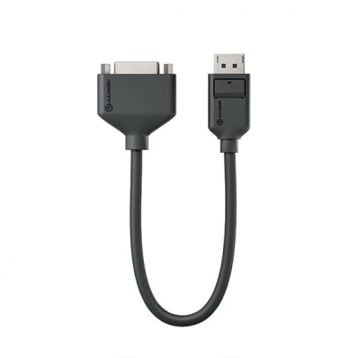 Alogic Adapter DisplayPort DP-> DVI-D M/F 0,2m schwarz