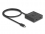 Delock USB 10 Gbps USB Type-C™ Switch 2 to 1 bidirectional 8K