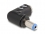 Delock DC Adapter 5.5 x 2.1 mm male to 5.5 x 2.1 female 90° angled