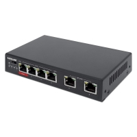 INTELLINET 6-Port Fast Ethernet Switch 4 PoE-Ports
