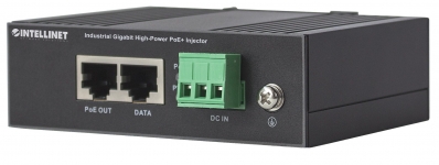 INTELLINET Gigabit High-Power PoE+Industrie-Injektor 1x30W