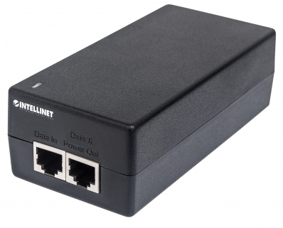 INTELLINET Injektor Gigabit Ultra PoE+ 1x60 Watt-Port