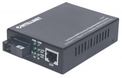 INTELLINET Medienkonverter Fast Ethernet Singlemode RX 1550