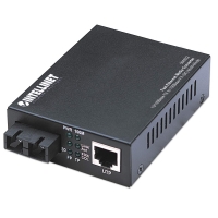 INTELLINET Medienkonverter Fast Ethernet Multimode 2km sw