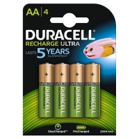 Duracell Akku Recharge Ultra Mignon - AA 2500mAh 4St.