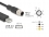 Delock M12 Serial Connection Cable with FTDI chipset, USB 2.0 Type-A male to M12 RS-232 male A-coded 8 pin 1.8 m black