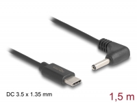 Delock USB Type-C™ Power Cable to DC 3.5 x 1.35 mm male angled 1.5 m
