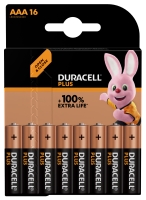 Duracell Batterie Plus NEW -AAA (MN2400/LR03) Micro 16St.