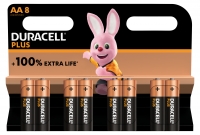 Duracell Batterie Plus NEW - AA (MN1500/LR06) Mignon 8St.