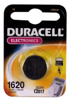 Duracell Batterie Knopfzelle CR1620 3.0V Lithium 1St.