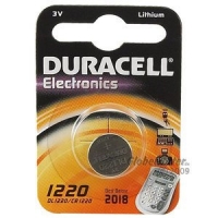 Duracell Batterie Knopfzelle CR1220 3.0V Lithium 1St.