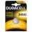 Duracell Batterie Knopfzelle CR2450 3.0V Lithium 1St.