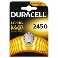 Duracell Batterie Knopfzelle CR2450 3.0V Lithium 1St.
