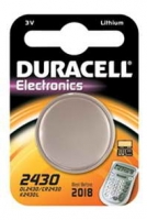 Duracell Batterie Knopfzelle CR2430 3.0V Lithium 1St.