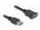 Delock USB 5 Gbps Cable USB Type-A male to USB Type-A female for installation 1 m black