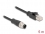 Delock M12 Cable A-coded 8 pin male to RJ45 male PVC 5 m