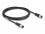 Delock M12 Cable D-coded 4 pin male to female PVC 2 m