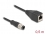 Delock M12 Cable D-coded 4 pin male to RJ45 female PVC 0.5 m