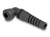 Delock Cable Gland with strain relief 90° angled PG7 black