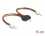 Delock SATA Power Cable 15 pin plug to 2 x Floppy 4 pin female 15 cm