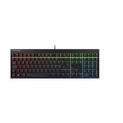 CHERRY TAS MX 2.0S RGB Corded DE-Layout schwarz MX BLACK