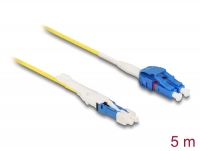 Delock Optical Fiber Cable CS male to LC Duplex singlemode G657A2 / OS2 Uniboot 5 m
