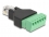 Delock RJ12 plug to Terminal Block Adapter 6 pin 2-part