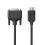 Alogic DisplayPort Kabel DPort -> DVI-D M/M 1m schwarz