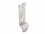 Delock Mounting holder for 35 mm DIN rail with 2 fixing holes and T3 self-tapping fixing screw