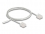 Delock RJ45 Network Cable Cat.6 UTP Ultra Slim 1 m grey with short plugs