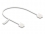 Delock RJ45 Network Cable Cat.6 UTP Ultra Slim 0.3 m white with short plugs